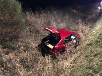 Dos personas han sido rescatadas tras un accidente frontal entre Allo y Lerín,