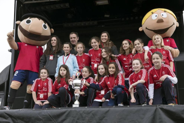 Partidos y vencedores de las finales mixta y femenina disputadas el domingo 14 de enero de 2018 en las instalaciones de Tajonar.