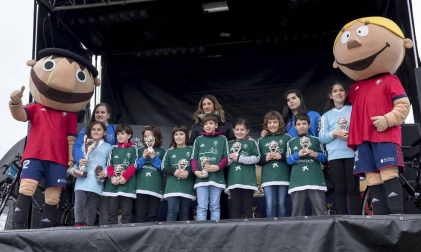 Partidos y vencedores de las finales mixta y femenina disputadas el domingo 14 de enero de 2018 en las instalaciones de Tajonar.