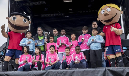 Partidos y vencedores de las finales mixta y femenina disputadas el domingo 14 de enero de 2018 en las instalaciones de Tajonar.