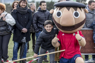 Partidos y vencedores de las finales mixta y femenina disputadas el domingo 14 de enero de 2018 en las instalaciones de Tajonar.