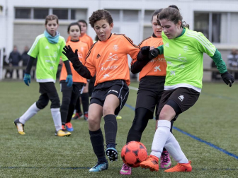 Partidos y vencedores de las finales mixta y femenina disputadas el domingo 14 de enero de 2018 en las instalaciones de Tajonar.