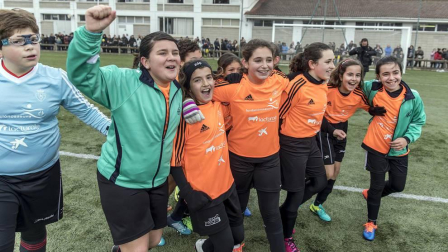 Partidos y vencedores de las finales mixta y femenina disputadas el domingo 14 de enero de 2018 en las instalaciones de Tajonar.
