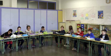 Escolares del CPEIP Marqués de la Real Defensa de Tafalla