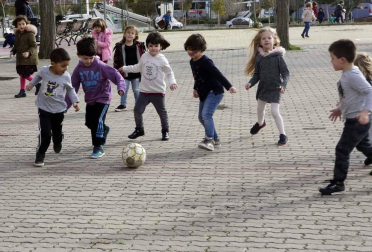 Escolares del CPEIP Marqués de la Real Defensa de Tafalla
