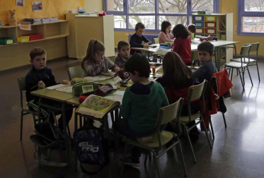 Escolares del CPEIP Marqués de la Real Defensa de Tafalla