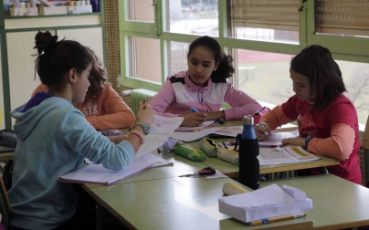 Escolares del CPEIP Marqués de la Real Defensa de Tafalla