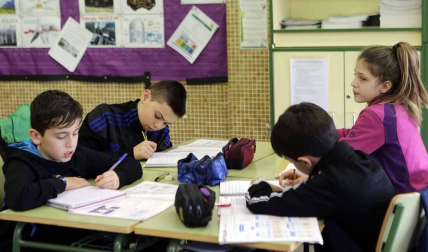 Escolares del CPEIP Marqués de la Real Defensa de Tafalla