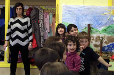 Escolares del CPEIP Marqués de la Real Defensa de Tafalla