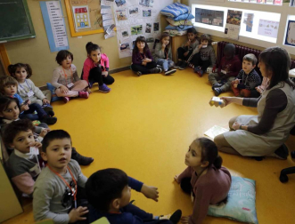 Escolares del CPEIP Marqués de la Real Defensa de Tafalla