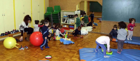 Escolares del CPEIP Marqués de la Real Defensa de Tafalla