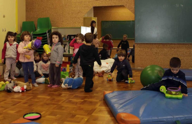 Escolares del CPEIP Marqués de la Real Defensa de Tafalla