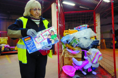 En Navarra se consigue cada año que unos 40.000 kilos de juguetes obtengan una segunda oportunidad.