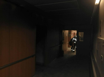 Tres personas han sido trasladadas por inhalación de humo