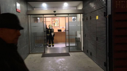 Tres personas han sido trasladadas por inhalación de humo