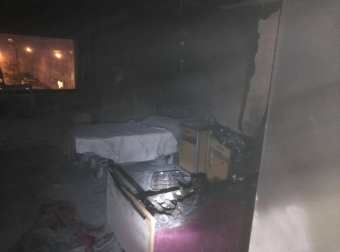 Tres personas han sido trasladadas por inhalación de humo