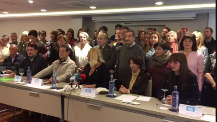 Presentación de la Asociación Navarra de Víctimas del Terrorismo de ETA