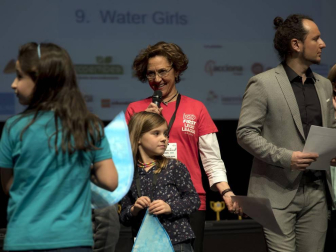 Imágenes de la final de la First Lego League celebrada en Navarra.