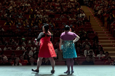 Imágenes de la final de la First Lego League celebrada en Navarra.