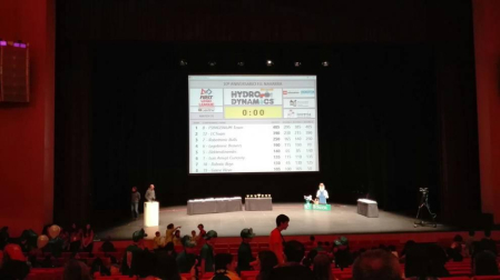 Imágenes de la final de la First Lego League celebrada en Navarra.