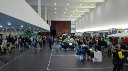 Imágenes de la final de la First Lego League celebrada en Navarra.