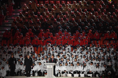 Imágenes de la Ceremonia de Apertura de los Juegos Olímpicos de Invierno de Pyeongchang