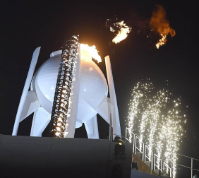 Imágenes de la Ceremonia de Apertura de los Juegos Olímpicos de Invierno de Pyeongchang