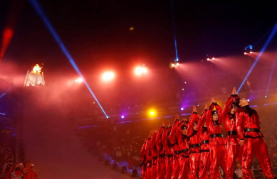 Imágenes de la Ceremonia de Apertura de los Juegos Olímpicos de Invierno de Pyeongchang