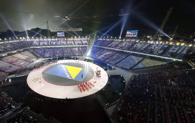 Imágenes de la Ceremonia de Apertura de los Juegos Olímpicos de Invierno de Pyeongchang