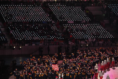 Imágenes de la Ceremonia de Apertura de los Juegos Olímpicos de Invierno de Pyeongchang