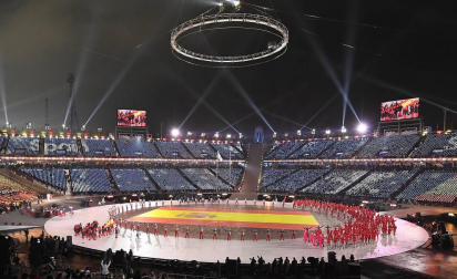 Imágenes de la Ceremonia de Apertura de los Juegos Olímpicos de Invierno de Pyeongchang