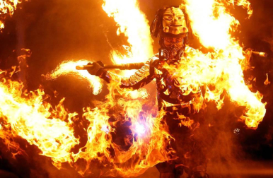 Imágenes de la Ceremonia de Apertura de los Juegos Olímpicos de Invierno de Pyeongchang