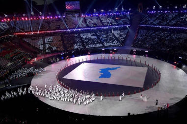 Imágenes de la Ceremonia de Apertura de los Juegos Olímpicos de Invierno de Pyeongchang