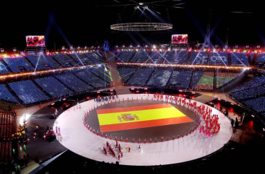 Imágenes de la Ceremonia de Apertura de los Juegos Olímpicos de Invierno de Pyeongchang