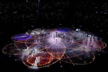 Imágenes de la Ceremonia de Apertura de los Juegos Olímpicos de Invierno de Pyeongchang