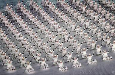 Imágenes de la Ceremonia de Apertura de los Juegos Olímpicos de Invierno de Pyeongchang