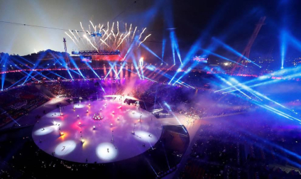 Imágenes de la Ceremonia de Apertura de los Juegos Olímpicos de Invierno de Pyeongchang