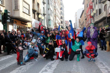 Colorido por las calles de la capital ribera durante los Carnavales celebrados el domingo 11 de febrero.