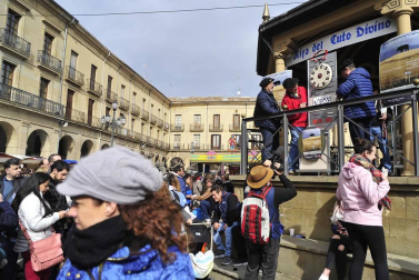 Celebración de las Ferias en la localidad del Cidacos el domingo 11 de febrero, con la rifa del Cuto Divino.