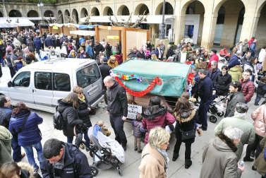 Celebración de las Ferias en la localidad del Cidacos el domingo 11 de febrero, con la rifa del Cuto Divino.