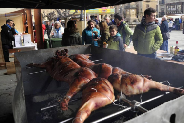 Celebración de las Ferias en la localidad del Cidacos el domingo 11 de febrero, con la rifa del Cuto Divino.