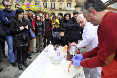 Celebración de las Ferias en la localidad del Cidacos el domingo 11 de febrero, con la rifa del Cuto Divino.