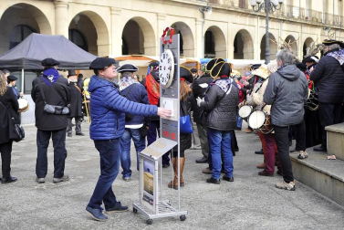 Celebración de las Ferias en la localidad del Cidacos el domingo 11 de febrero, con la rifa del Cuto Divino.