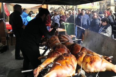 Celebración de las Ferias en la localidad del Cidacos el domingo 11 de febrero, con la rifa del Cuto Divino.