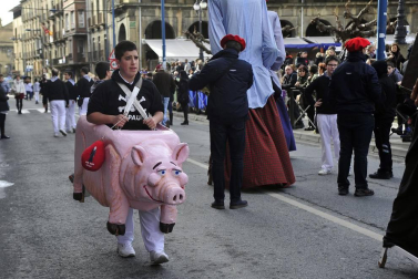 Celebración de las Ferias en la localidad del Cidacos el domingo 11 de febrero, con la rifa del Cuto Divino.