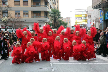Colorido por las calles de la capital ribera durante los Carnavales celebrados el domingo 11 de febrero.