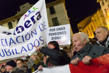 Tudela y Pamplona se han sumado a otras manifestaciones que ha habido en el resto del país para reclamar pensiones dignas.