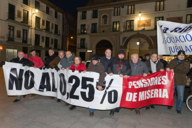 Tudela y Pamplona se han sumado a otras manifestaciones que ha habido en el resto del país para reclamar pensiones dignas.