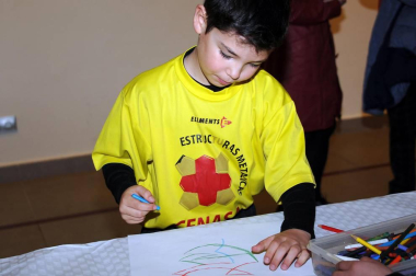 El Museo de Castejón, dentro de su programa 'El museo y los niños', organizó el sábado 17 de febrero un taller de pintura infantil. Con esta actividad, titulada 'Nos divertimos pintando y jugando con Jakue Ayestarán', el centro cultural propuso una mañana diferente a los más  pequeños de Castejón.