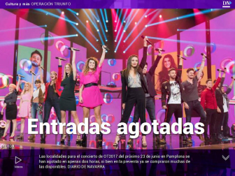 Además, entradas agotadas para OT en Pamplona